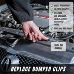 SunplusTrade 240 Pcs Bumper Clips Car Clips Plastic Rivets Fasteners Push Retainer Kit with Most Popular Sizes Auto Push Pin Rivets Set with Fastener Remover - GM Ford Toyota Honda Chrysler - Image 2